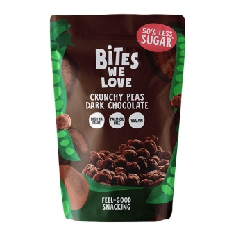 BitesWeLove | Crunchy Peas | Dark Chocolate | 6 x 100 gram