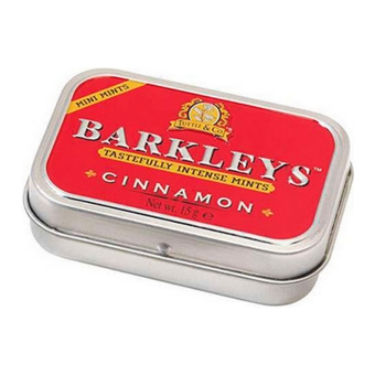 Barkleys | Mini Mints Sugarfree | Cinnamon | 12 x 15 gram