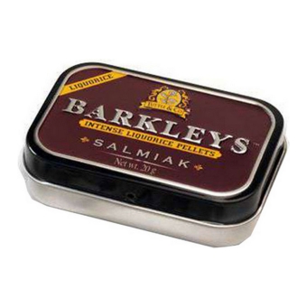 Barkleys | Liquorice Pellets | Salmiak | 12 x 20 gram