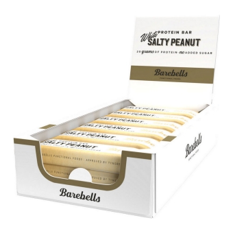 Barebells | White Salty Peanut | 12 x 55 gram