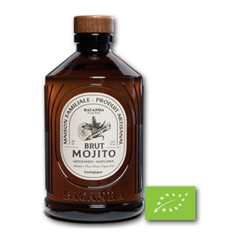 Bacanha | Sirop Brut Mojito Bio | 6 x 400 ml