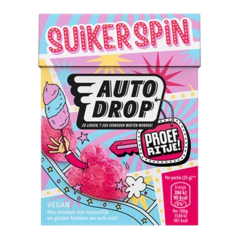 Autodrop | Proefritje Suikerspin | 6 x 275 gram