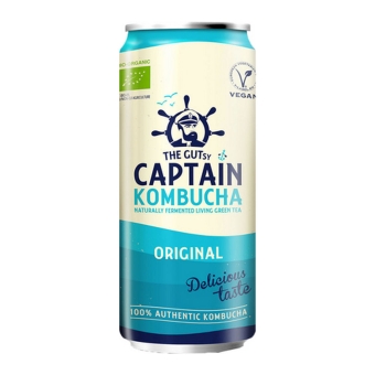 The Gutsy Captain | Kombucha Original | Bio | 12 x 250 ml