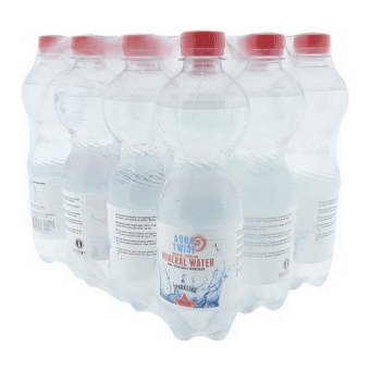 Aqua Twist | Mineraalwater met koolzuur | 12 x 0,5 liter