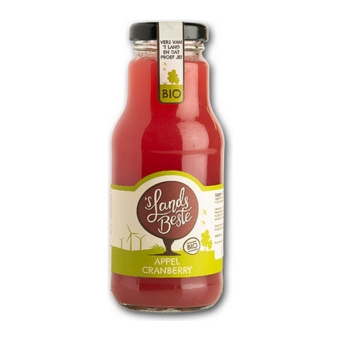 s Lands Beste | Appel/Cranberry Bio | Fles | 12 x 250 ml