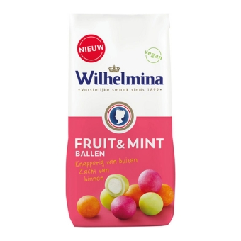 Wilhelmina | Fruit & Mint Ballen | 10 x 200 gram