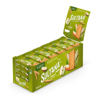 Sultana | Fruitbiscuit Appel | 24 stuks