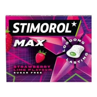 Stimorol | Max | Splash Strawberry Lime | 21 pakjes