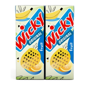 Wicky | Pakjes | Fruitdrink | 5 x 6 x 20 cl