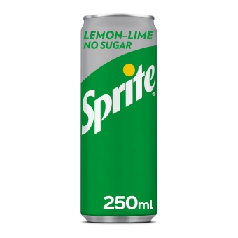 Sprite | Zero Sugar | Blik | 24 x 25 cl