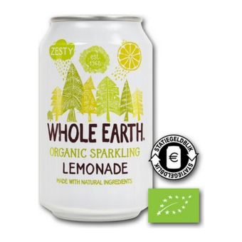 Whole Earth | Lemonade Bio | Blik | 24 x 330 ml