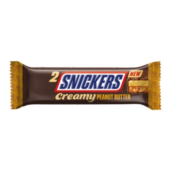 Snickers | Creamy Peanut Butter Single | 24 x 37 gram