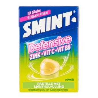 Smint | Defensive Lemon | 10 x 18 stuks