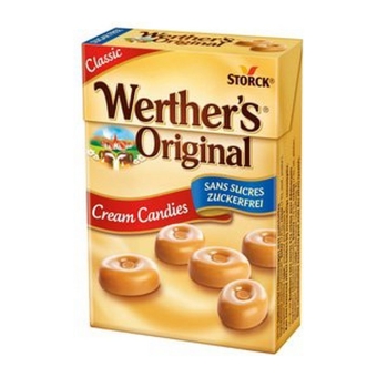 Werther's | Original Mini's | Suikervrij | 10 x 42 gram