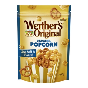 Werther's Original | Caramel Popcorn Sea Salt Pr. | 12 x 140 gram