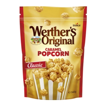 Werther's Original | Caramel Popcorn Classic | 12 x 140 gram