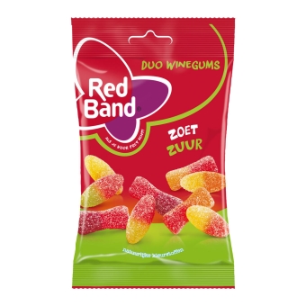 Red Band | Winegum | Zoet&Zuur | 12 x 120 gram