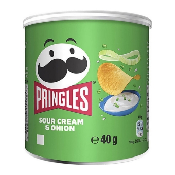 Pringles | Sour Cream & Onion | 12 stuks