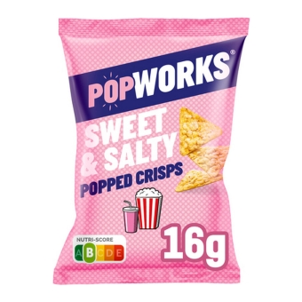 Popworks | Sweet And Salty | 12 x 16 gram