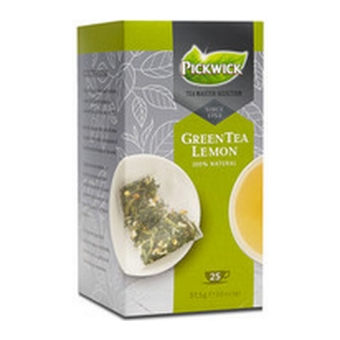 Pickwick | Tea Master Selection | Green Tea Lemon | 4 x 25 x 1.75 gram