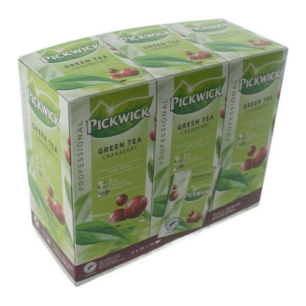 Pickwick | Professional | Groene thee Cranberry | 75 x 1.5 gram