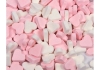 Dextrose | Vruchtenhartjes | Roze/Wit | 1 kg