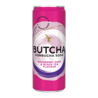 Butcha | Raspberry Rose | Blik | 12 x 25 cl