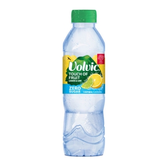 Volvic | Touch Of Fruit Lemon & Lime | Pet | 24 x 50 cl