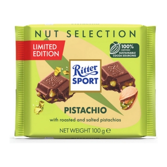 Ritter Sport | Pistachio | 12 x 100 gram