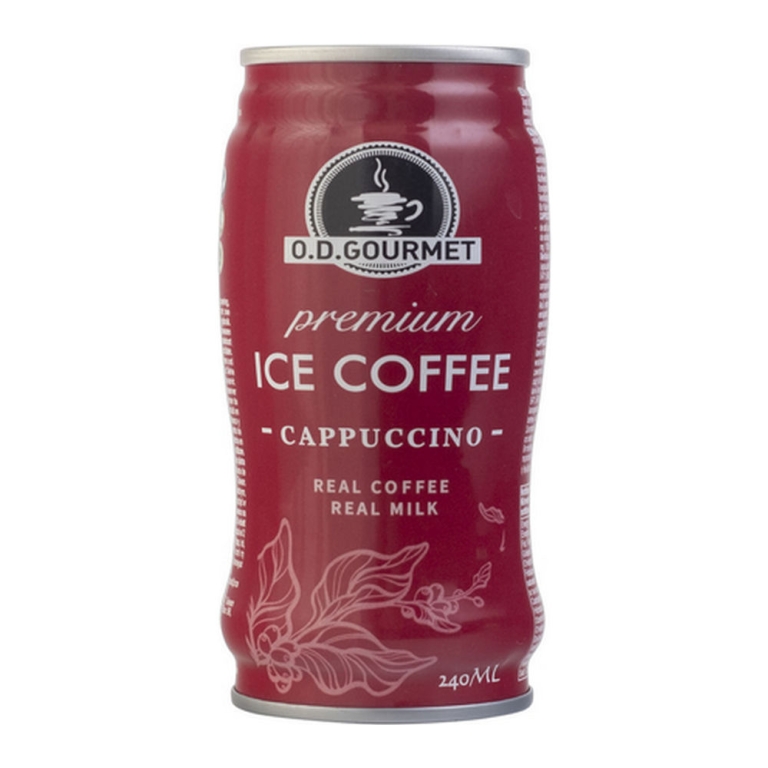 O.D.Gourmet | IJskoffie Cappuccino | Blik | 24 x 240 ml