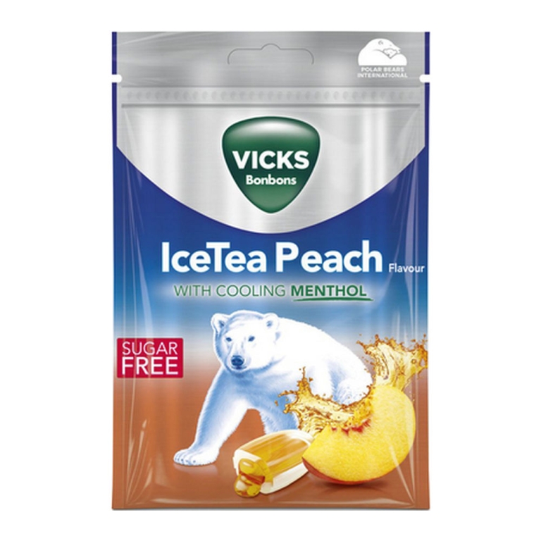 Vicks | Icetea Peach | 20 x 72 gram