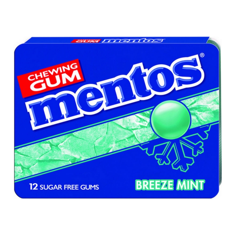 Mentos | Breeze Mint | 12 pakjes