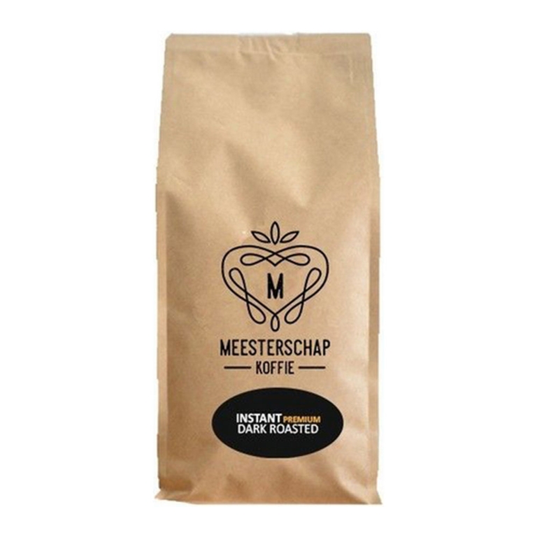 Meesterschap | Instant koffie | Premium dark roast | 8 x 500 gram