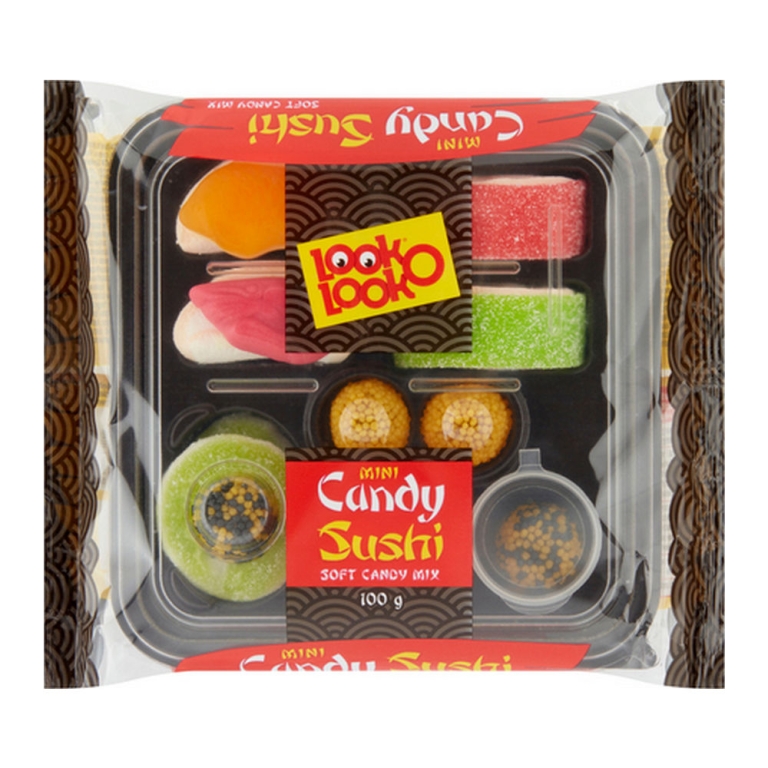 Look-O-Look | Mini Candy Sushi | 7 x 100 gram