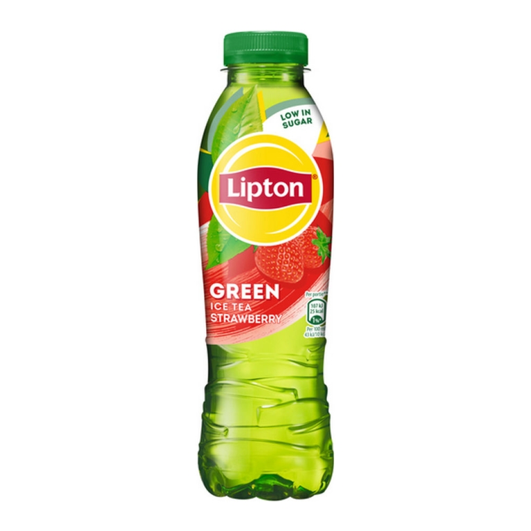 Lipton | Ice Tea Green Strawberry | Pet | 12 x 0.5 liter