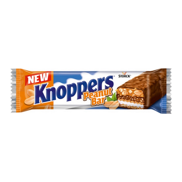 Knoppers | Peanutbar | Single | 24 x 40 gram