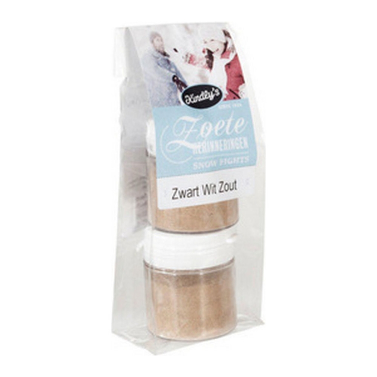 Kindly's | Zwart Wit Zout Potje | 6 x 2 stuks