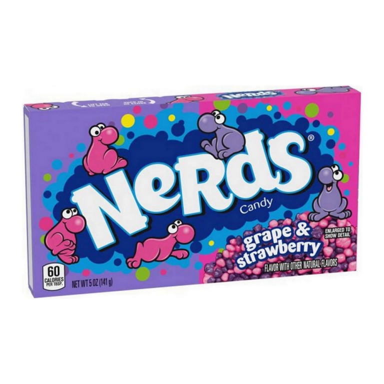 Wonka | Nerds Grape & Strawberry | 12 x 141 gram