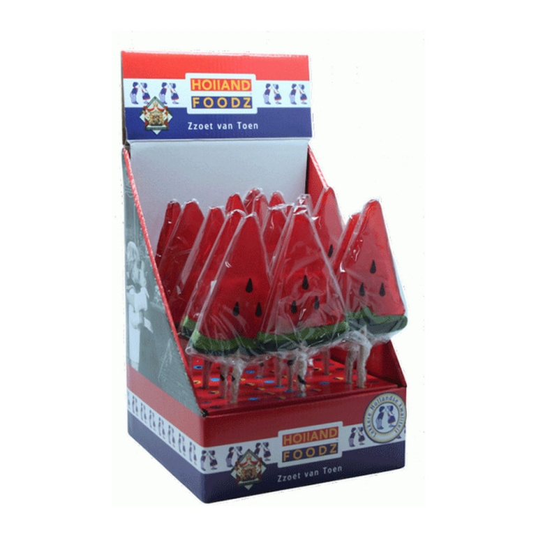 Holland Foodz | Watermeloen Lolly | 17 stuks