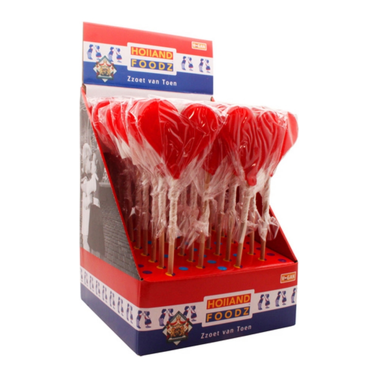 Holland Foodz | Hart Lolly Wijn Nr.1 | 34 x 45 gram