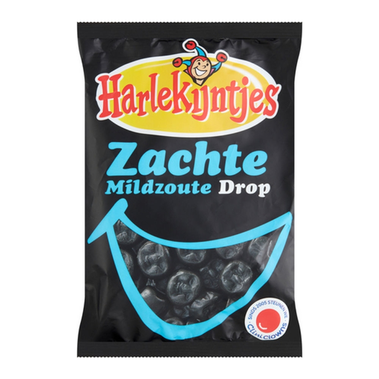 Harlekijntjes | Zachte Mildzoute Drop | 12 x 300 gram