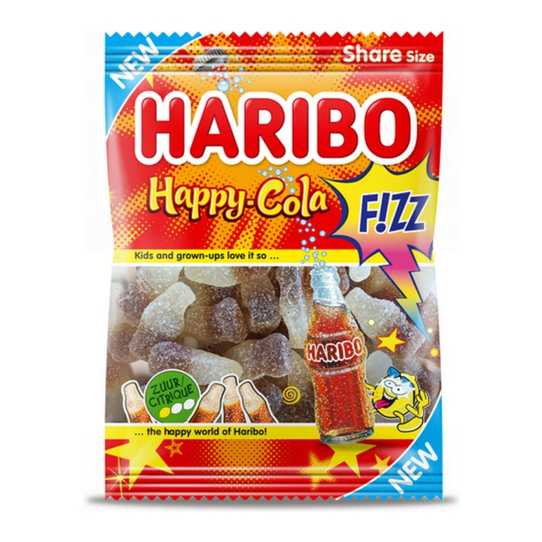 Haribo | Happy Cola Fizz | 14 x 200 gram