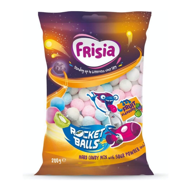 Frisia | Rocket Balls Fruitmix | 12 x 200 gram