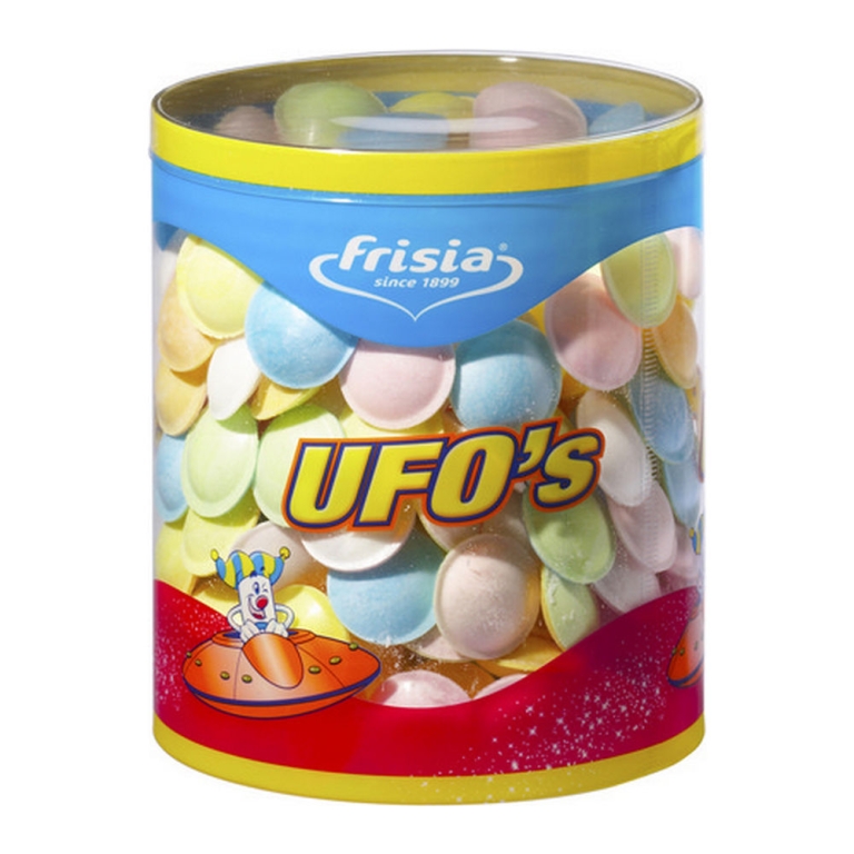 Frisia | Fruit Ufo's | Zuur | 375 gram