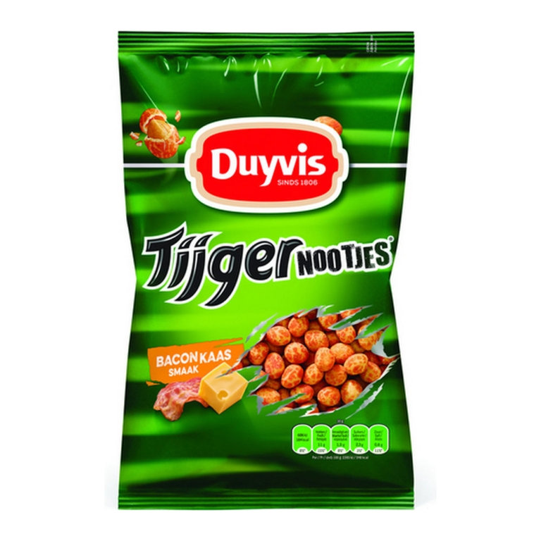 Duyvis | Tijgernootjes | Bacon & Kaas | 1 kg