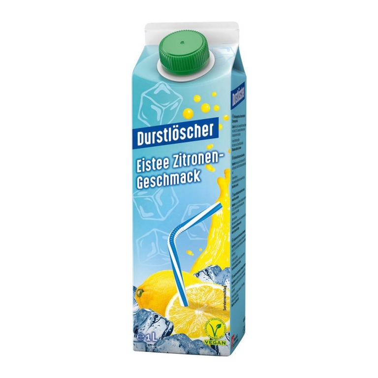 Durstloscher | Citroen IJsthee | Pak | 8 x 1 liter