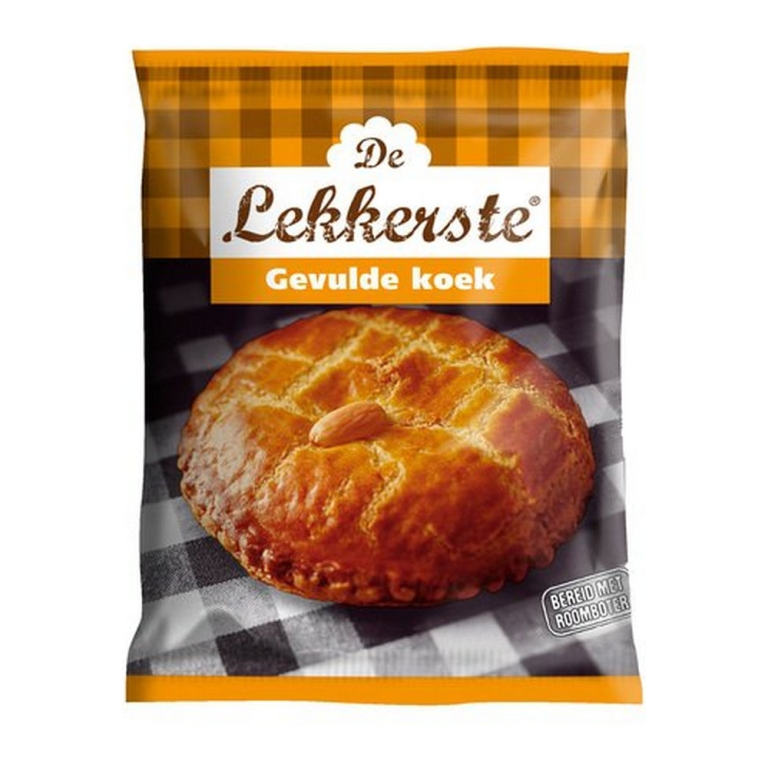 De Lekkerste | Gevulde Koek | 16 x 100 gram