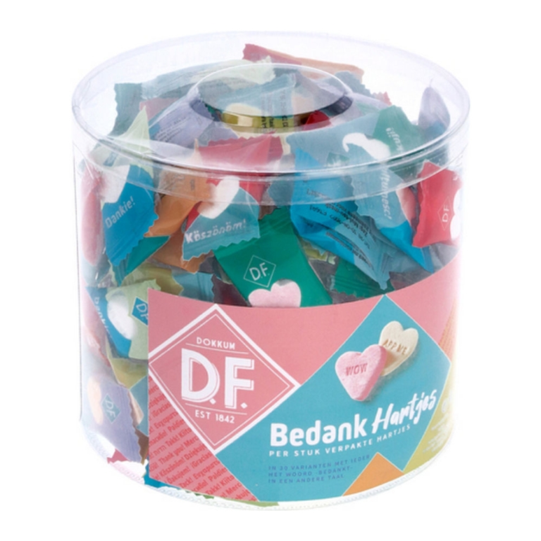 D.F. | Bedankhartjes | 200 stuks