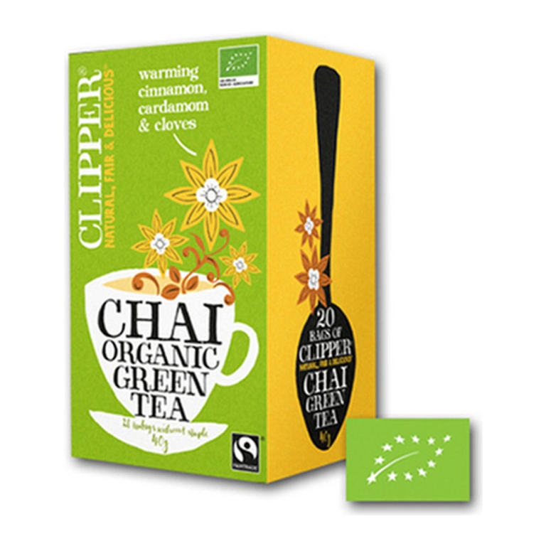 Clipper | Green Tea Chai Bio  | 4 x 20 stuks