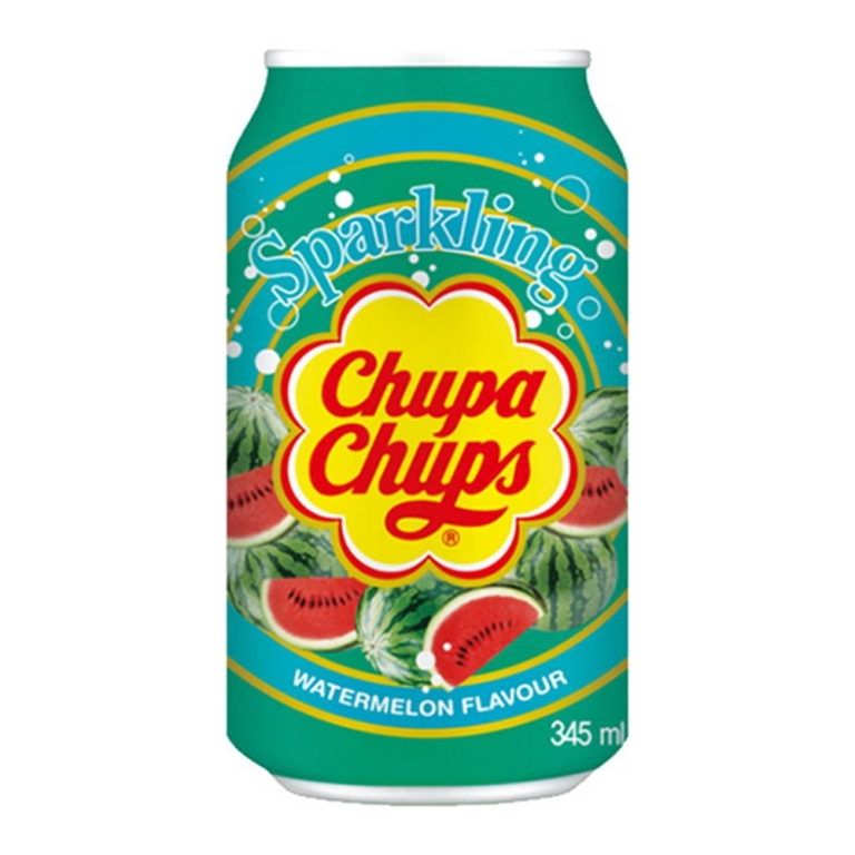 Chupa Chups | Watermelon Drink Blik | 24 x 345 ml